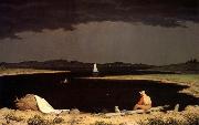 Martin Johnson Heade L'approche de l'orage oil